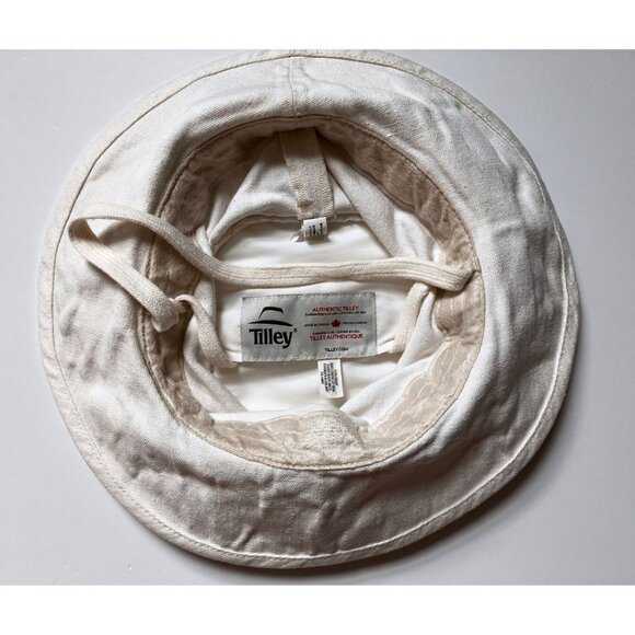 Tilley Melanie Sun Hat Natural TH9 Hemp Size Large - Picture 8 of 8